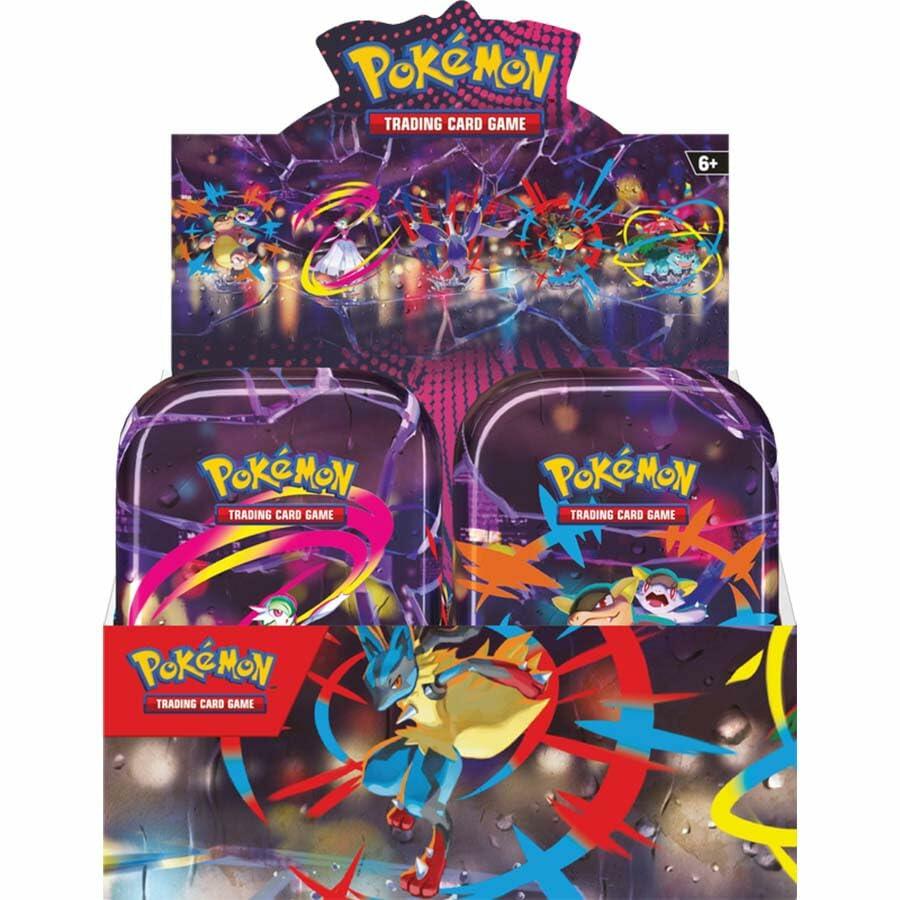 Pokemon TCG Mega Evolutions Mega Heroes Mini Tin Display Presale ships 9/26