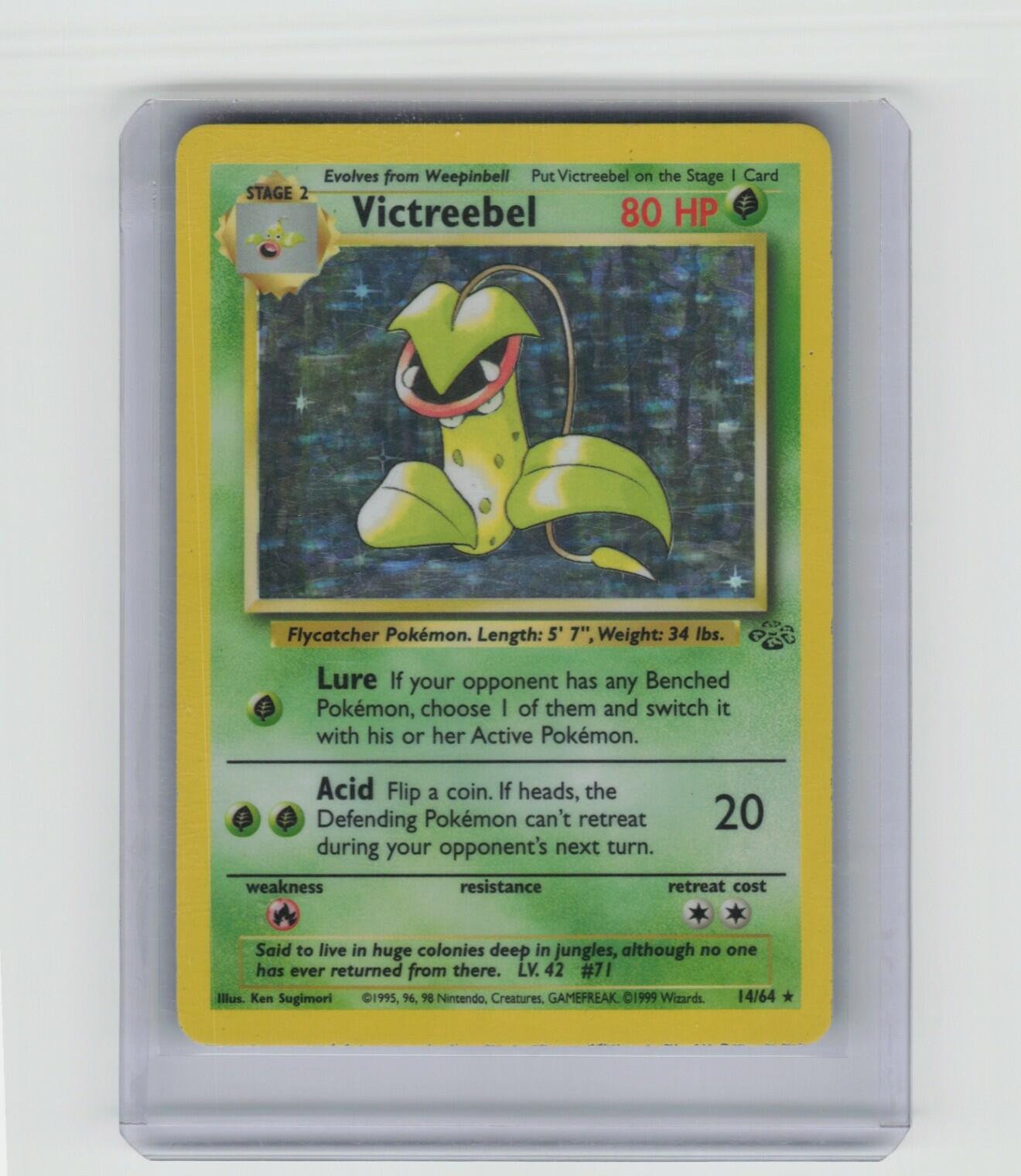 Victreebel (14) Holo Rare Jungle 14/64 LP
