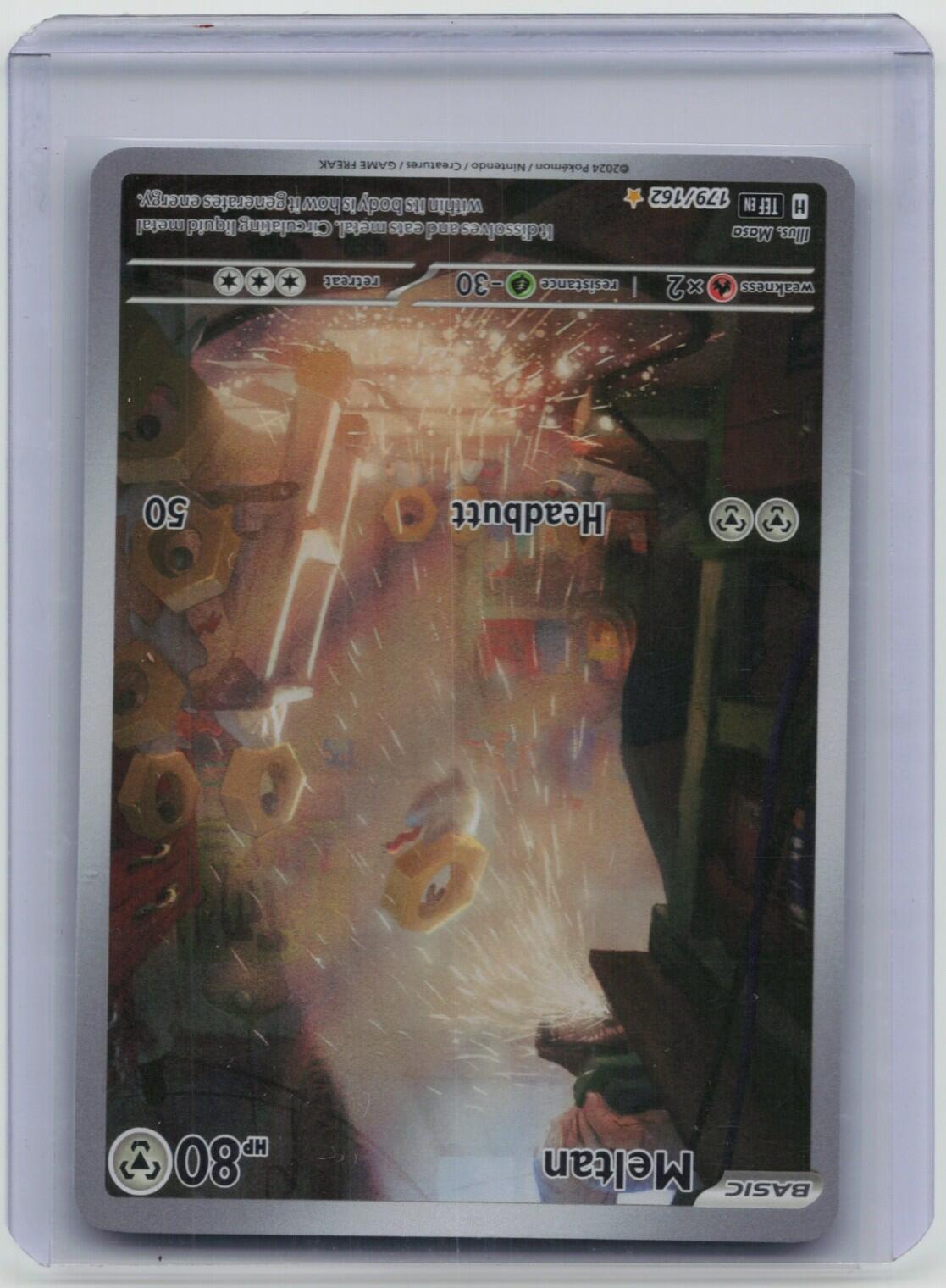 Meltan - Illustration Rare SV05: Temporal Forces 179/162 NM