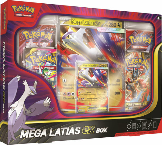 Pokémon TCG: Mega Latias ex Box Presale ships 10/10/2025