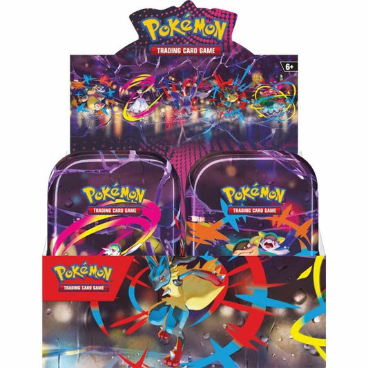 Pokemon TCG Mega Evolutions Mega Heroes Mini Tin Display Presale ships 9/26