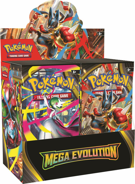 Pokémon TCG: Mega Evolution Booster Box Presale ships 9/26/2025