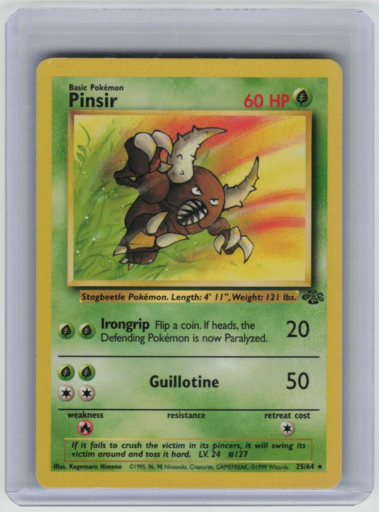 Pinsir (25) Rare Jungle 25/64 LP