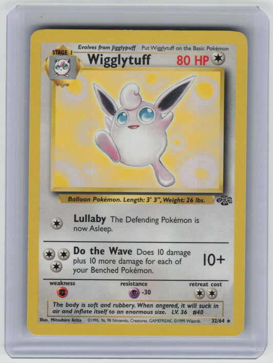 Wigglytuff (32) Rare Jungle 32/64 LP