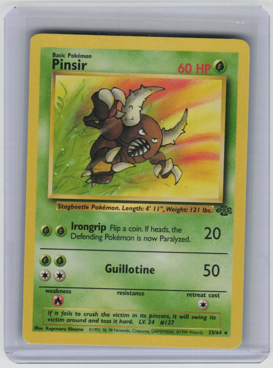 Pinsir (25) Rare Jungle 25/64 LP