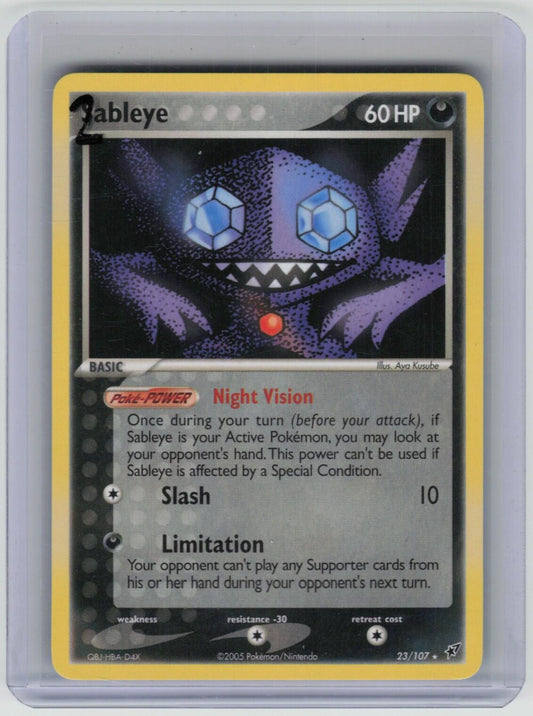 Sableye Rare Deoxys 23/107 LP