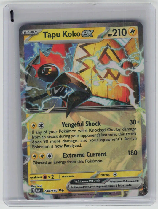 Tapu Koko ex - Double Rare SV04: Paradox Rift 068/182 LP