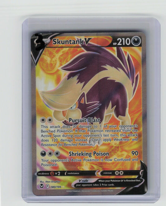 Skuntank V (Full Art) Ultra Rare SWSH12: Silver Tempest 180/195 LP