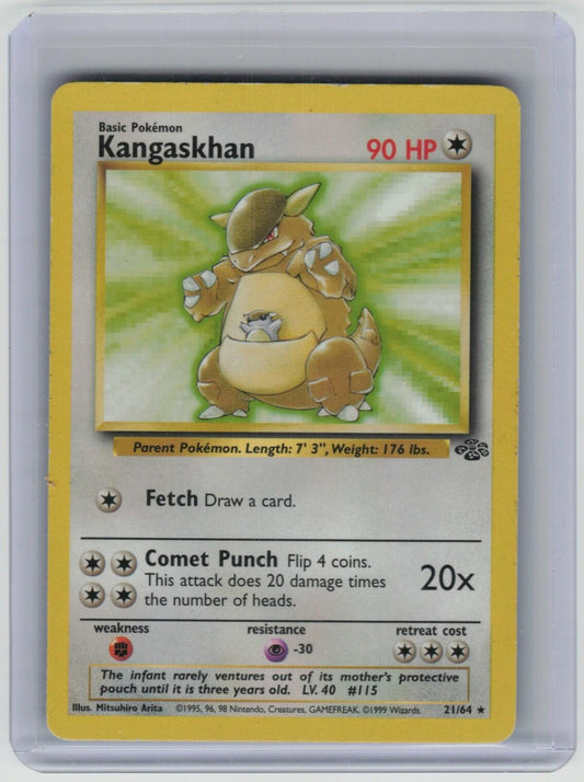 Kangaskhan (21) Rare Jungle 21/64 LP