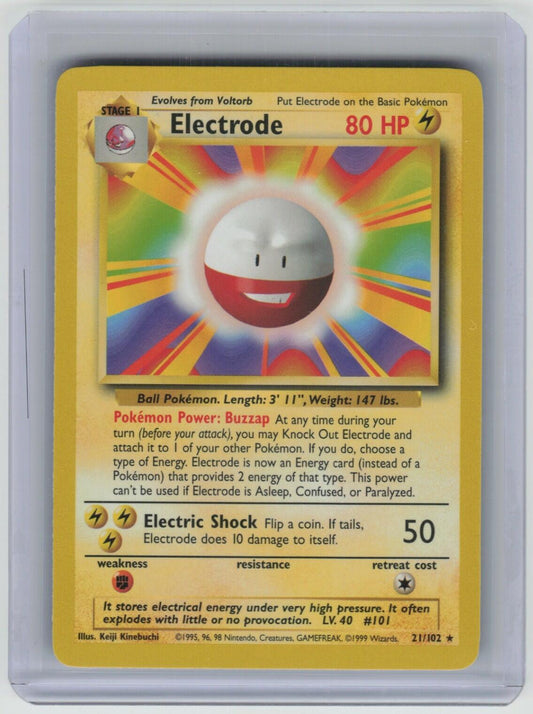 Electrode Rare Base Set 021/102 LP