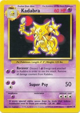 1999 Pokemon Base Set - Choose Your Card - Rare 100% Authentic WotC Cards