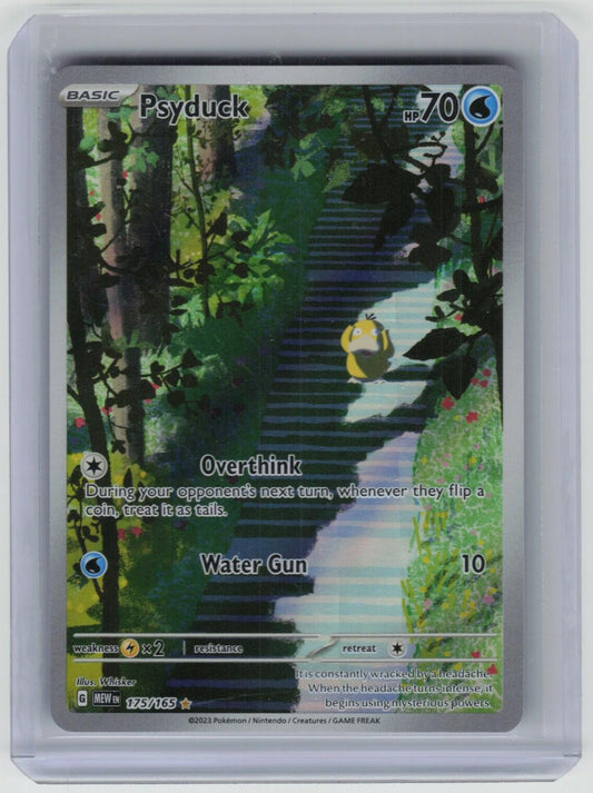 Psyduck - Illustration Rare SV: Scarlet & Violet 151 175/165 NM