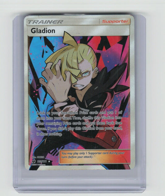 Gladion (Full Art) Ultra Rare SM - Crimson Invasion 109/111 NM