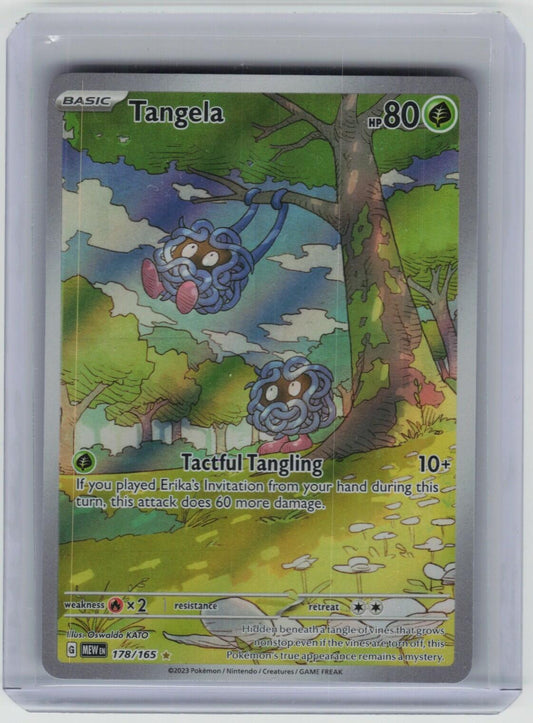 Tangela - Illustration Rare SV: Scarlet & Violet 151 178/165 NM